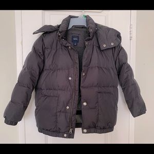 Gap Boys down-filled puffer with removable hood